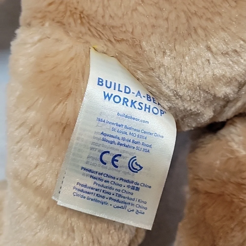 Build A Bear brown bunny rabbit plush BAB
